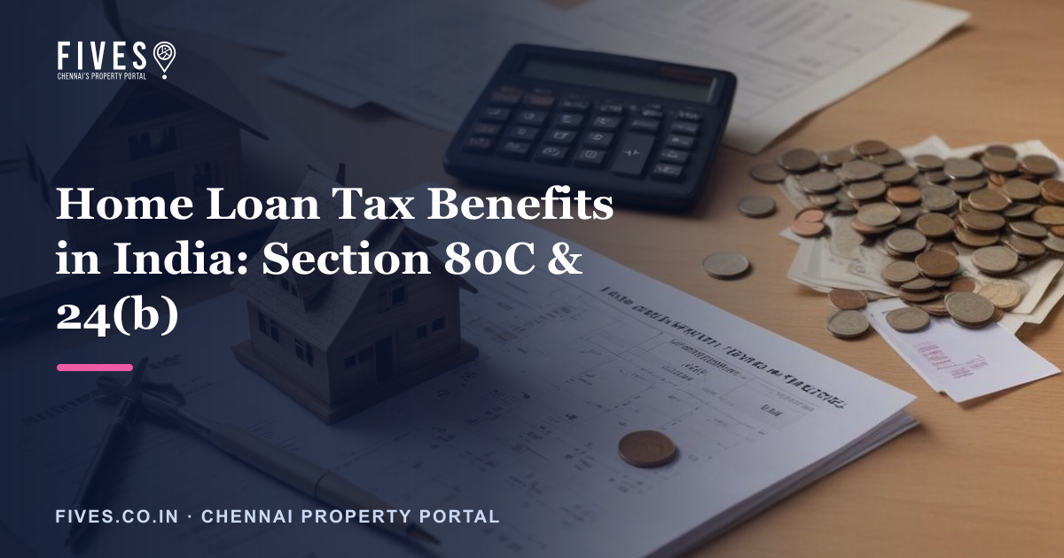 Home Loan Tax Benefits in India: Section 80C & 24(b)