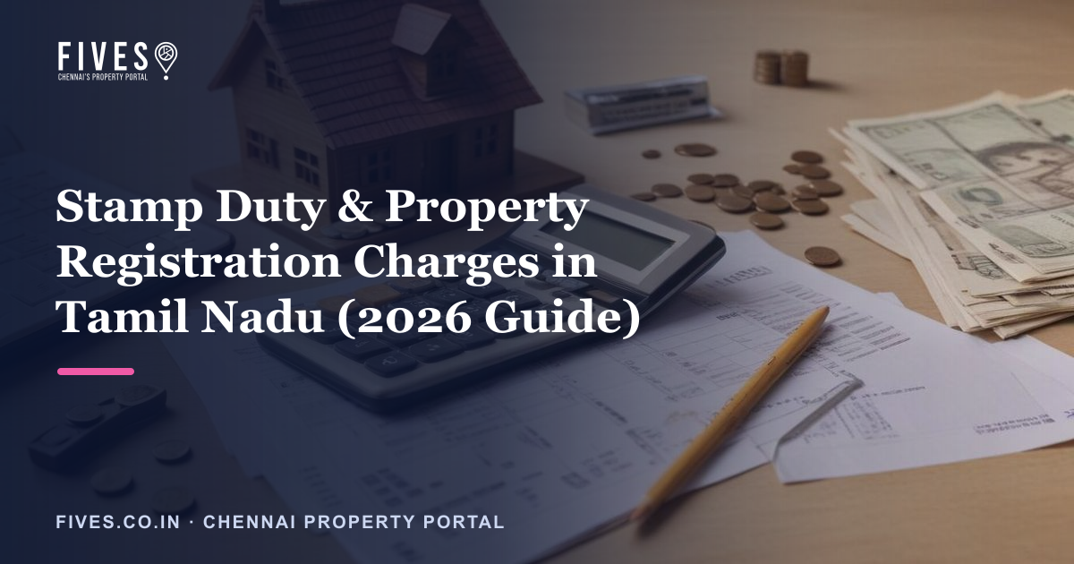 Stamp Duty & Property Registration Charges in Tamil Nadu (2026 Guide)